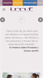 Mobile Screenshot of imfertilidad.com